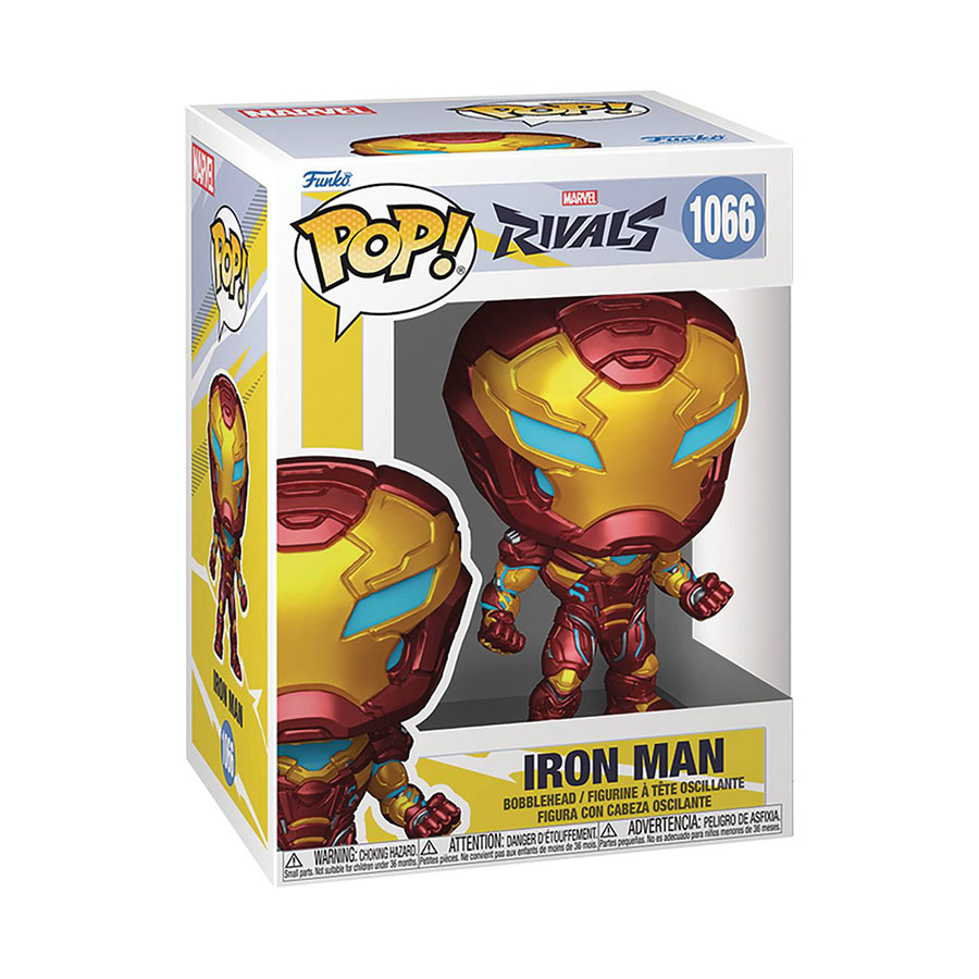 POP Games Marvel Rivals Iron Man Vinyl Bobble Head