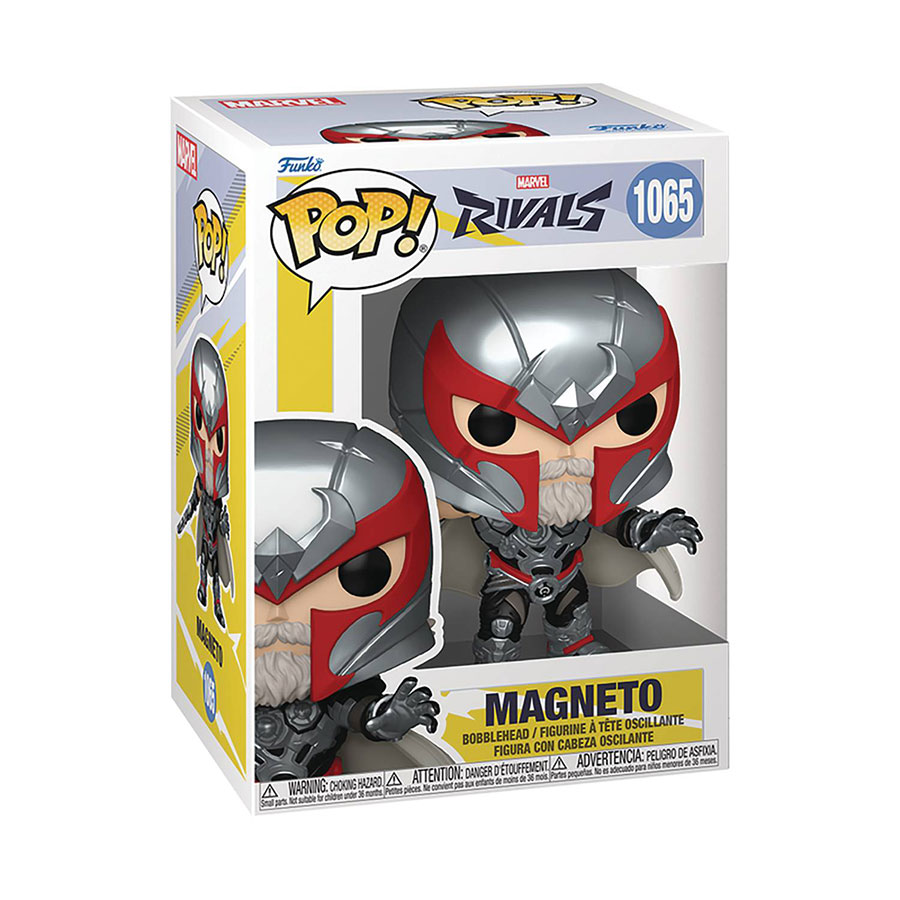 POP Games Marvel Rivals Magneto Vinyl Bobble Head