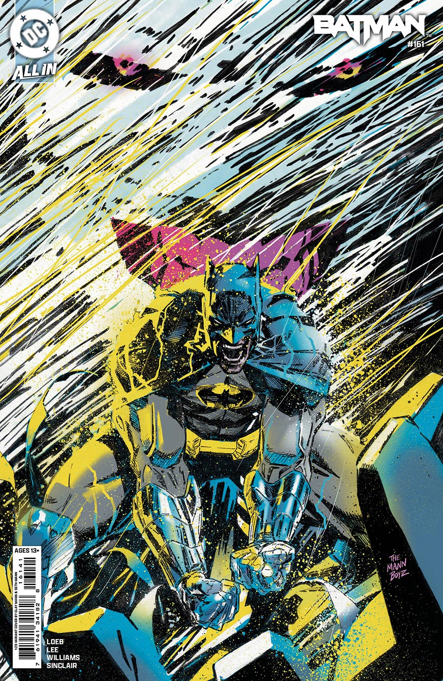 Batman Vol 3 #161 Cover H Incentive Clay Mann Card Stock Variant Cover (DC All In)(Hush 2 Part 4)
