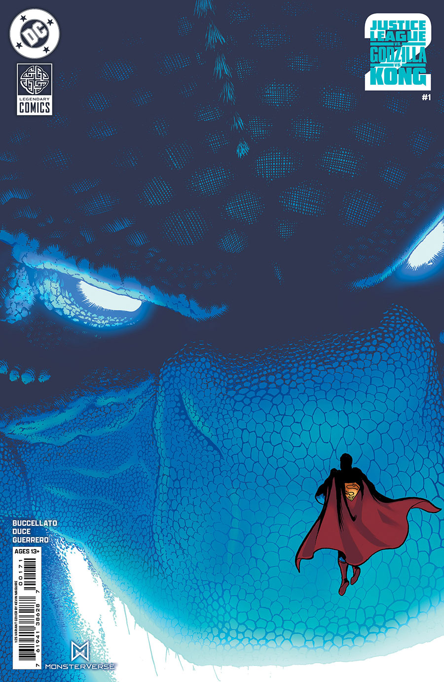 Justice League vs Godzilla vs Kong 2 #1 Cover G Incentive Kevin Maguire Card Stock Variant Cover