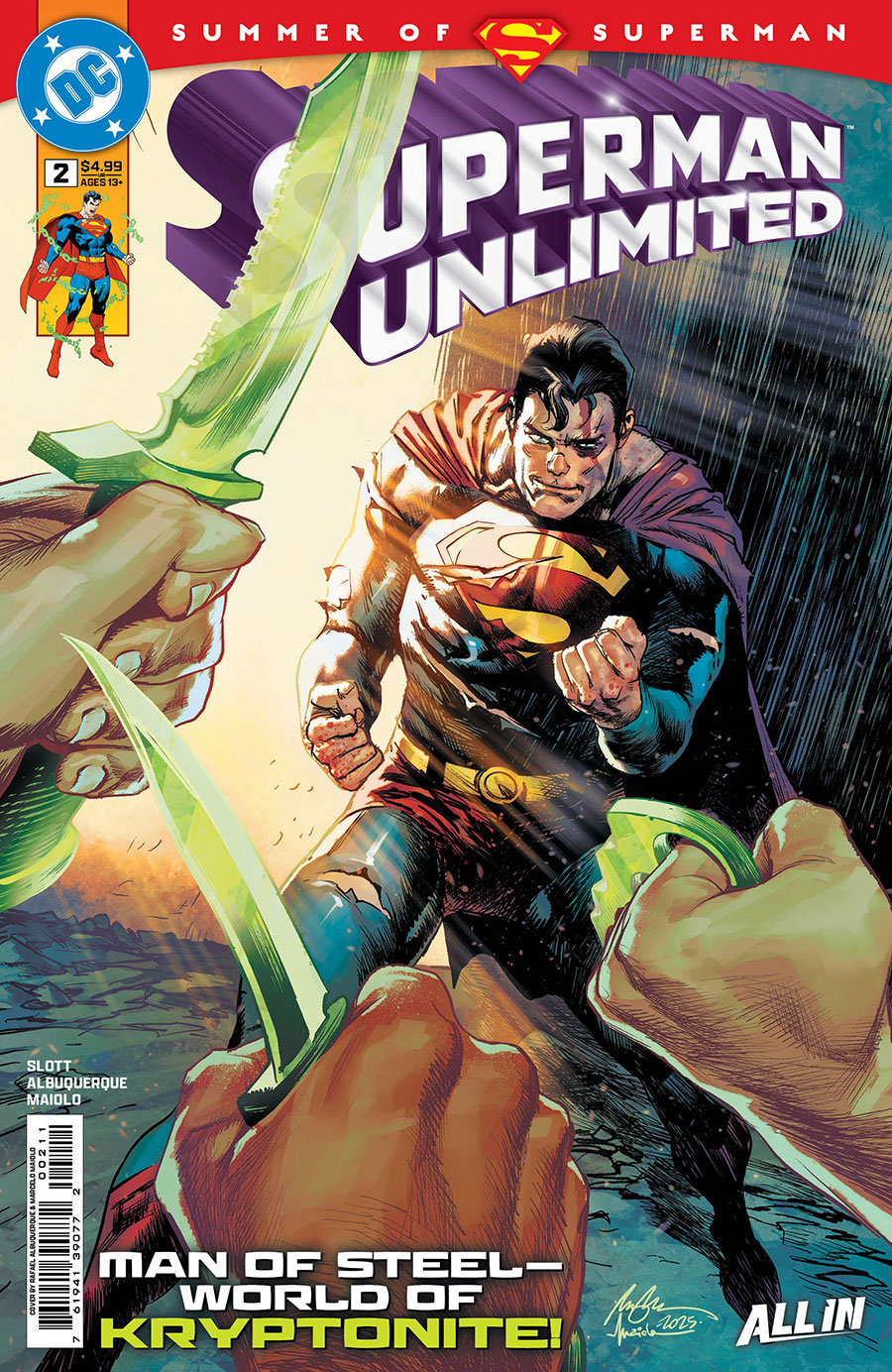 Superman Unlimited #2 Cover A Regular Rafael Albuquerque Cover (DC All In)