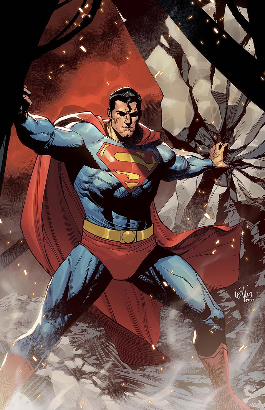 Superman Unlimited #2 Cover B Variant Leinil Francis Yu Card Stock Cover (DC All In)