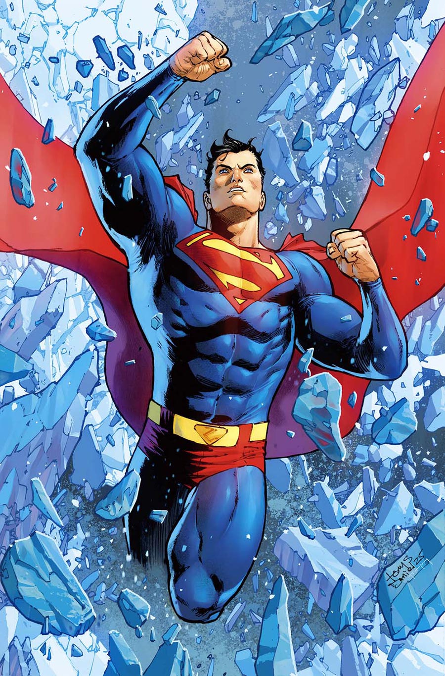 Superman Unlimited #2 Cover C Variant Tony S Daniel Card Stock Cover (DC All In)