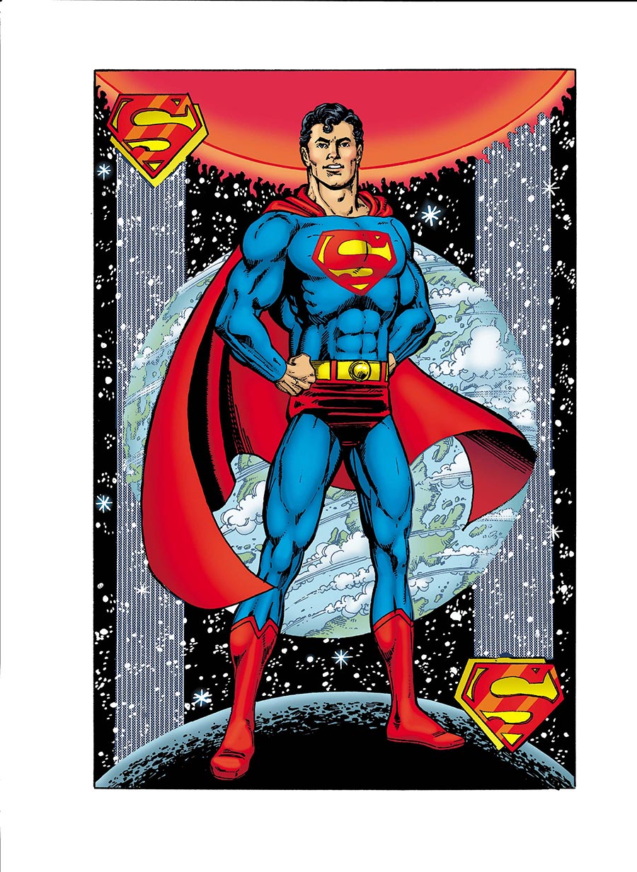 Superman Vol 7 #27 Cover F Variant George Perez Legacy Card Stock Cover (DC All In)