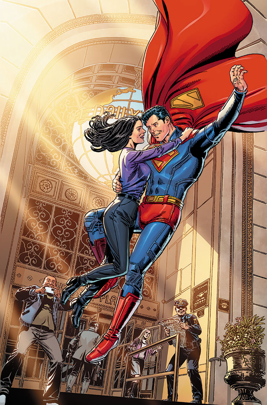 Superman Vol 7 #27 Cover G Variant Jerry Ordway Superman Movie Card Stock Cover (DC All In)