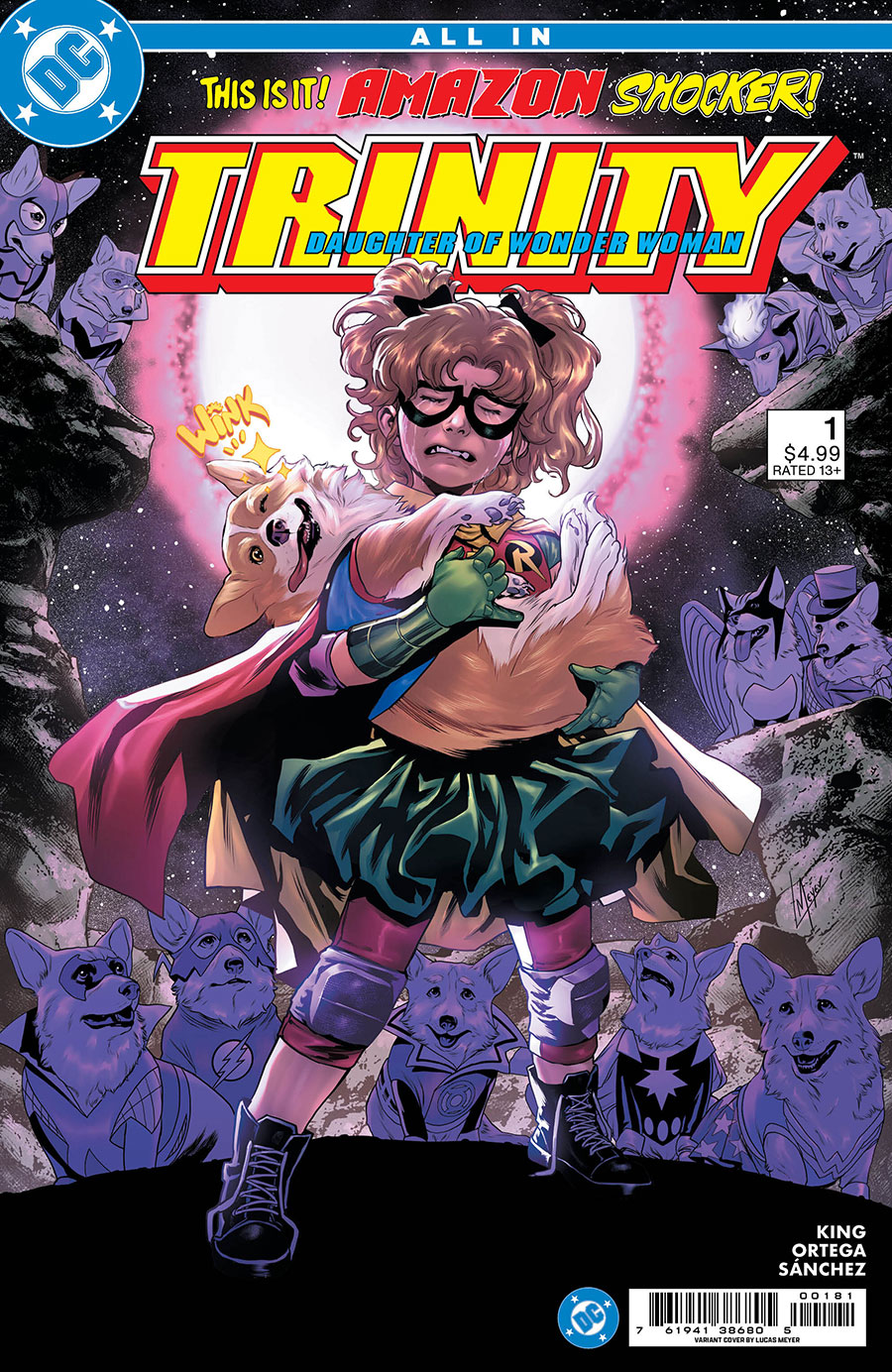 Trinity Daughter Of Wonder Woman #1 Cover D Variant Lucas Meyer Card Stock Cover (DC All In)