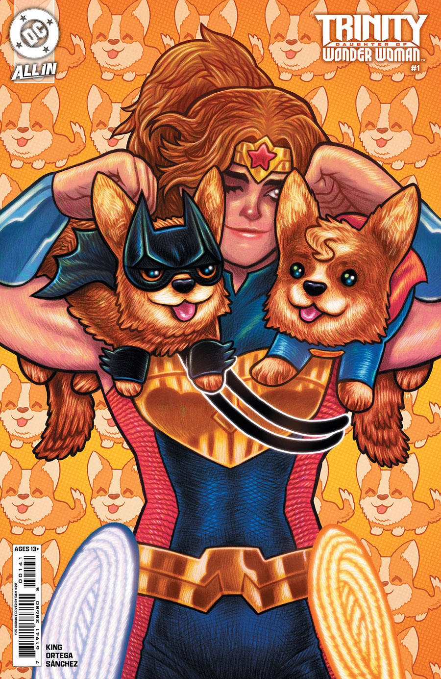 Trinity Daughter Of Wonder Woman #1 Cover G Incentive Dan Hipp Card Stock Variant Cover (DC All In)