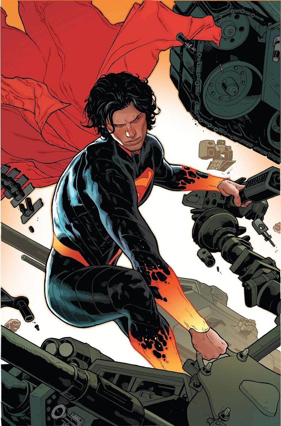 Absolute Superman #8 Cover D Incentive Jeff Spokes Card Stock Variant Cover (DC All In)