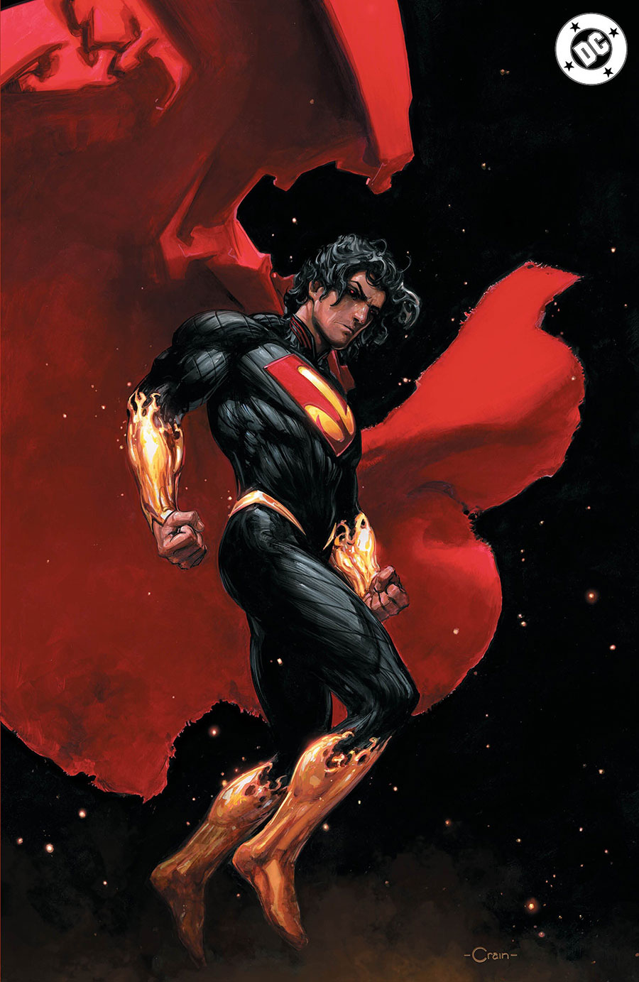 Absolute Superman #8 Cover E Incentive Clayton Crain Virgin Card Stock Variant Cover (DC All In)