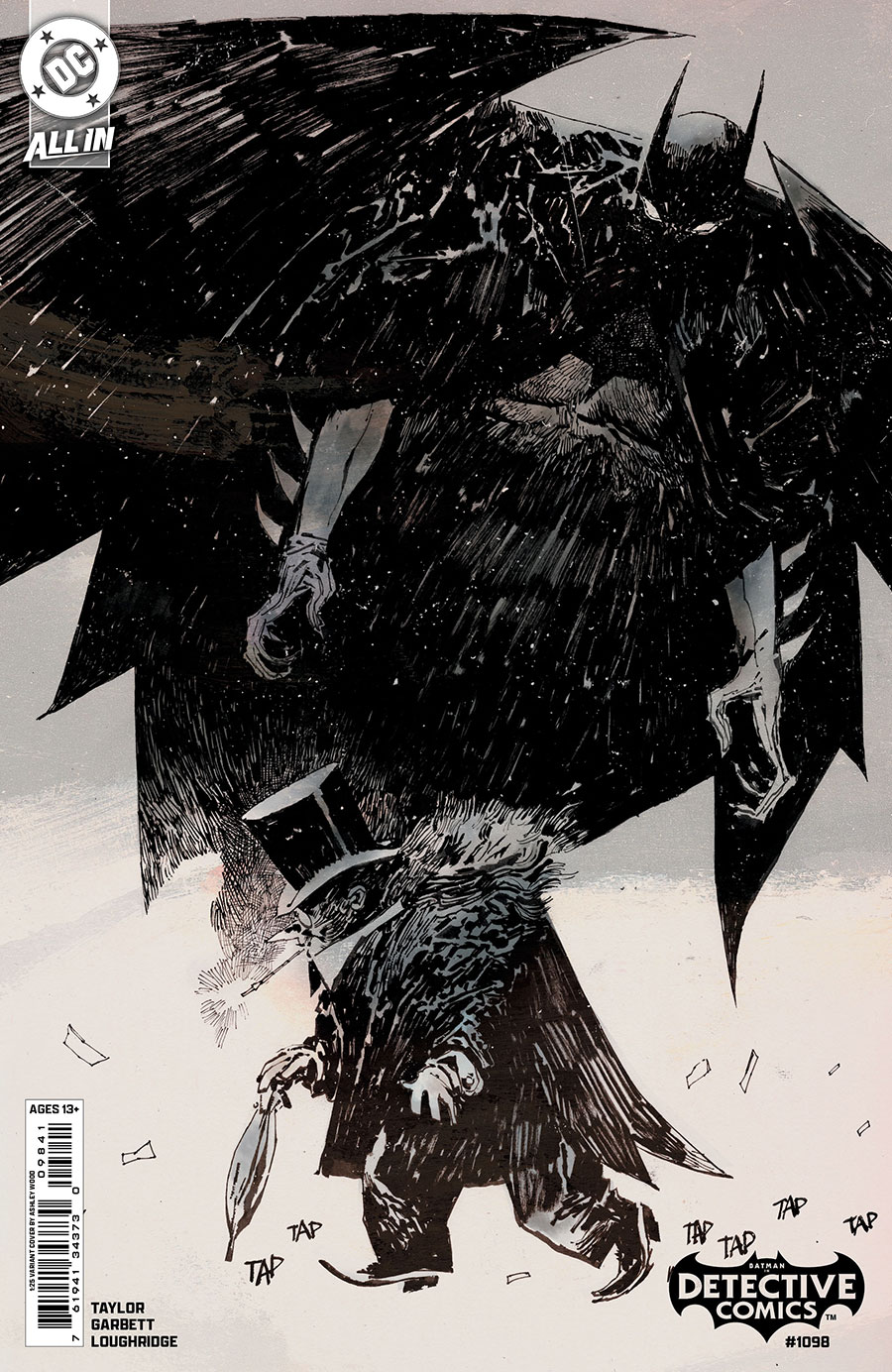 Detective Comics Vol 2 #1098 Cover E Incentive Ashley Wood Card Stock Variant Cover (DC All In)