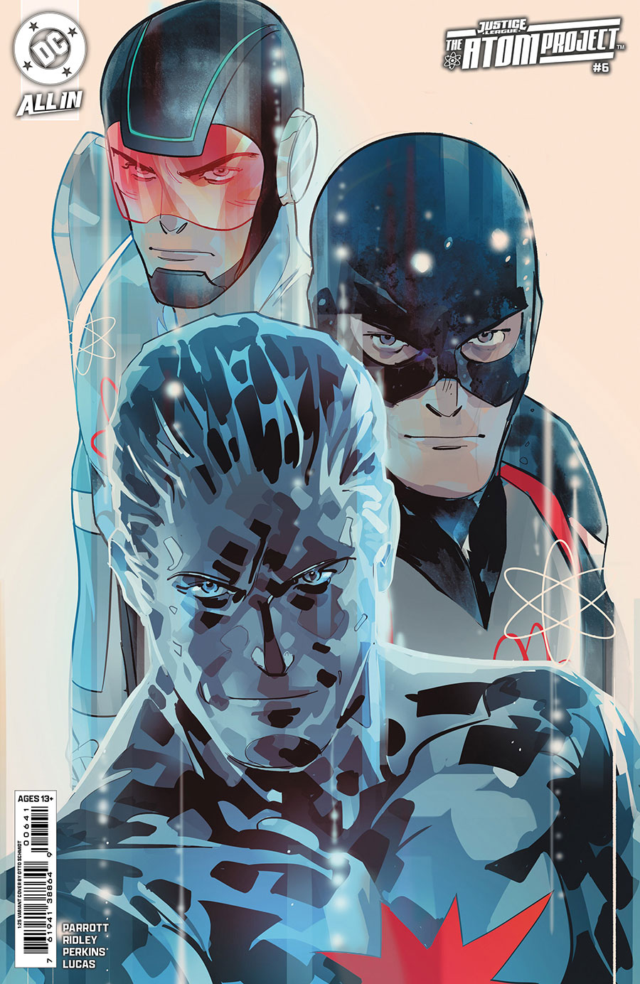 Justice League The Atom Project #6 Cover D Incentive Otto Schmidt Card Stock Variant Cover (DC All In)