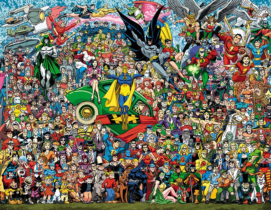 New History Of The DC Universe #1 Cover D Variant Scott Koblish Legacy Wraparound Card Stock Cover (DC All In)
