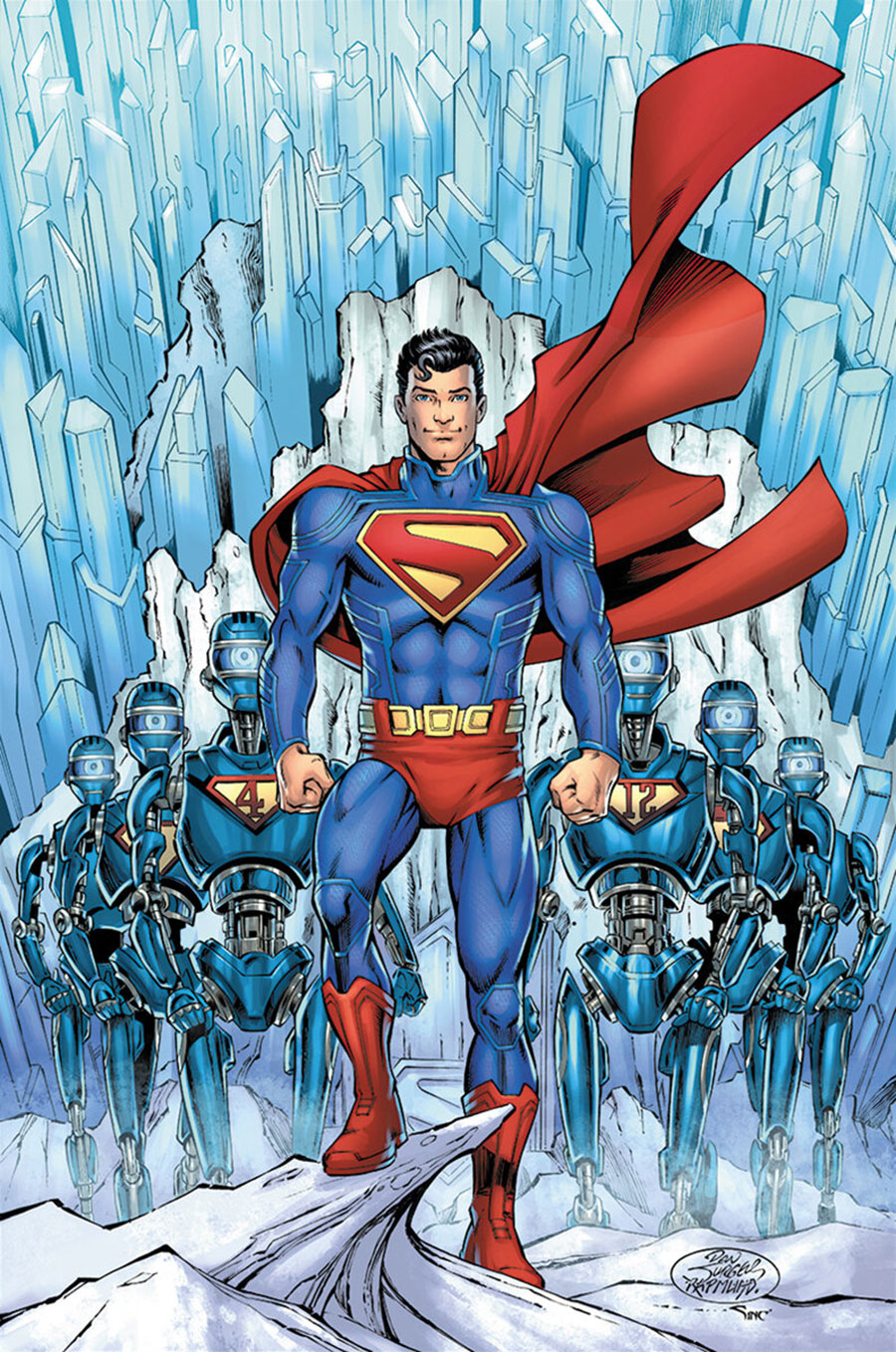 Action Comics Vol 2 #1087 Cover D Variant Dan Jurgens Superman Movie Card Stock Cover (DC All In)