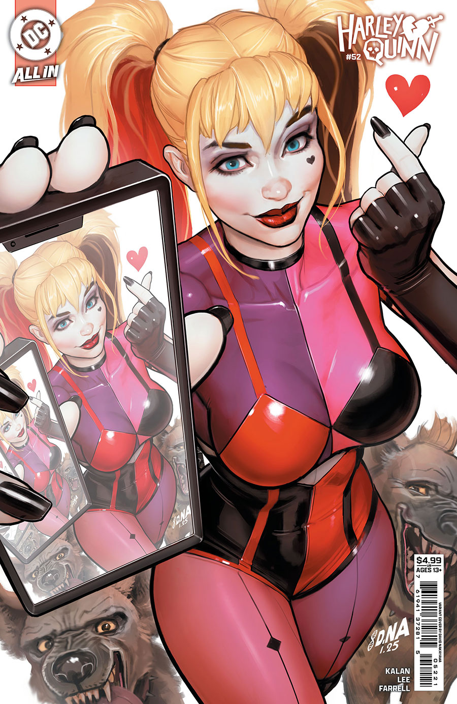 Harley Quinn Vol 4 #52 Cover B Variant David Nakayama Card Stock Cover (DC All In)
