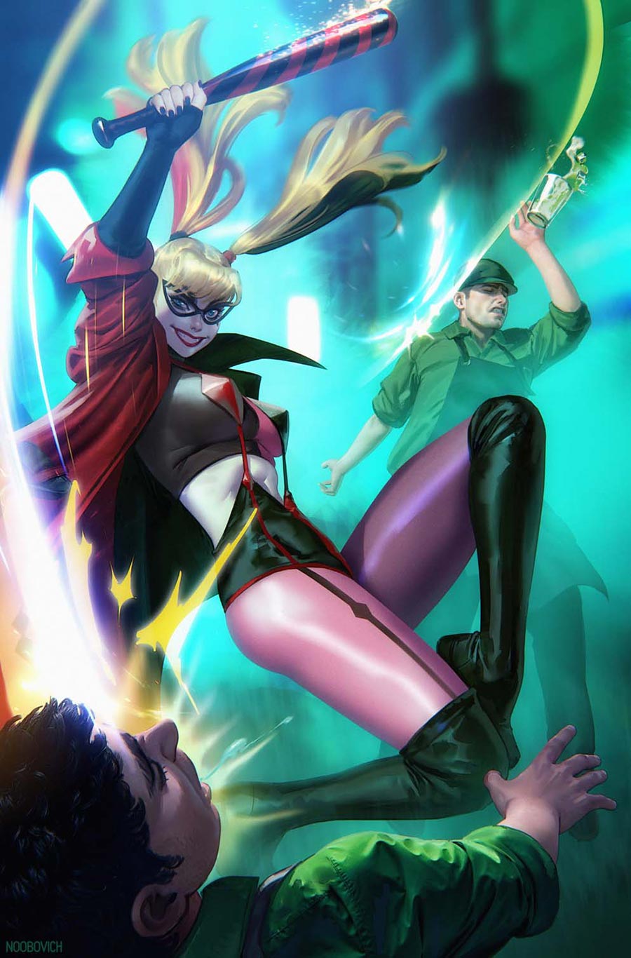 Harley Quinn Vol 4 #52 Cover C Variant Noobovich Card Stock Cover (DC All In)
