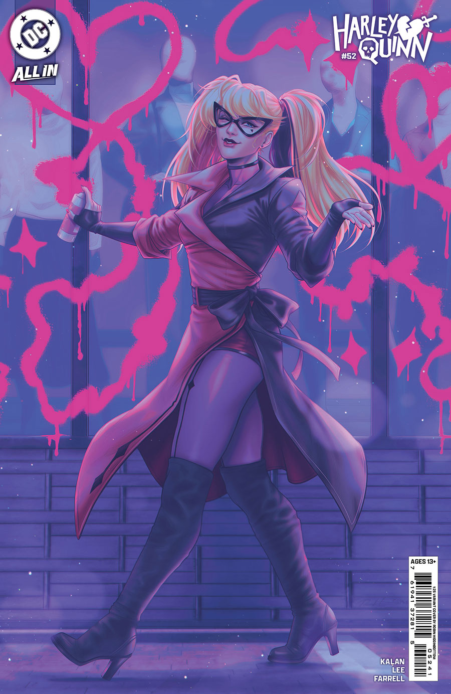 Harley Quinn Vol 4 #52 Cover E Incentive Robin Higginbottom Card Stock Variant Cover (DC All In)