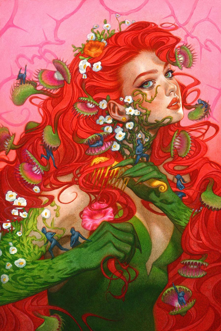 Poison Ivy #34 Cover C Variant Tran Nguyen Card Stock Cover (DC All In)