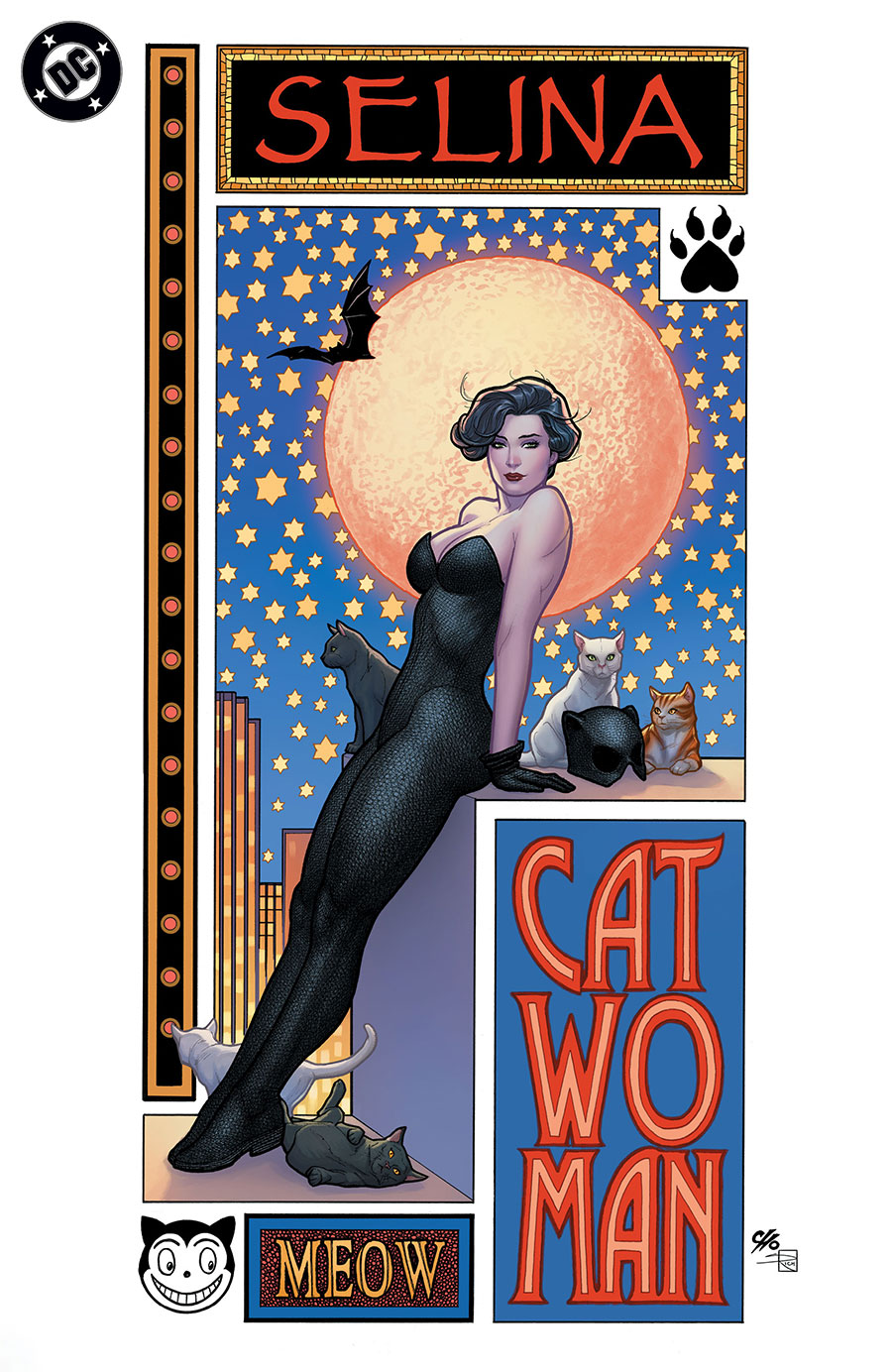 Catwoman Vol 5 #77 Cover E Incentive Frank Cho Virgin Card Stock Variant Cover (DC All In)