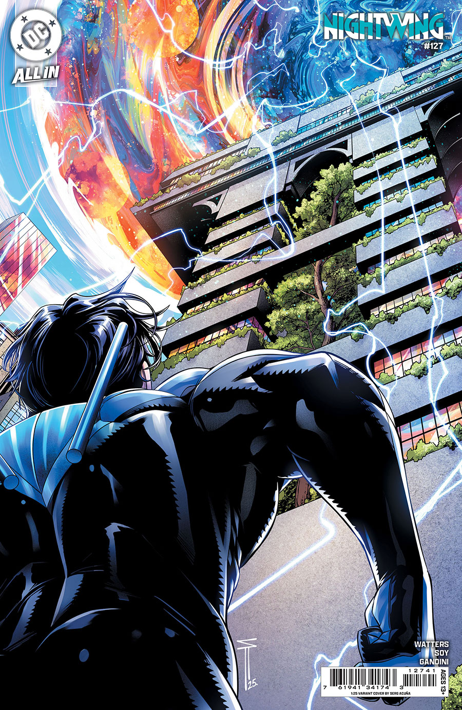 Nightwing Vol 4 #127 Cover D Incentive Serg Acuna Card Stock Variant Cover (DC All In)
