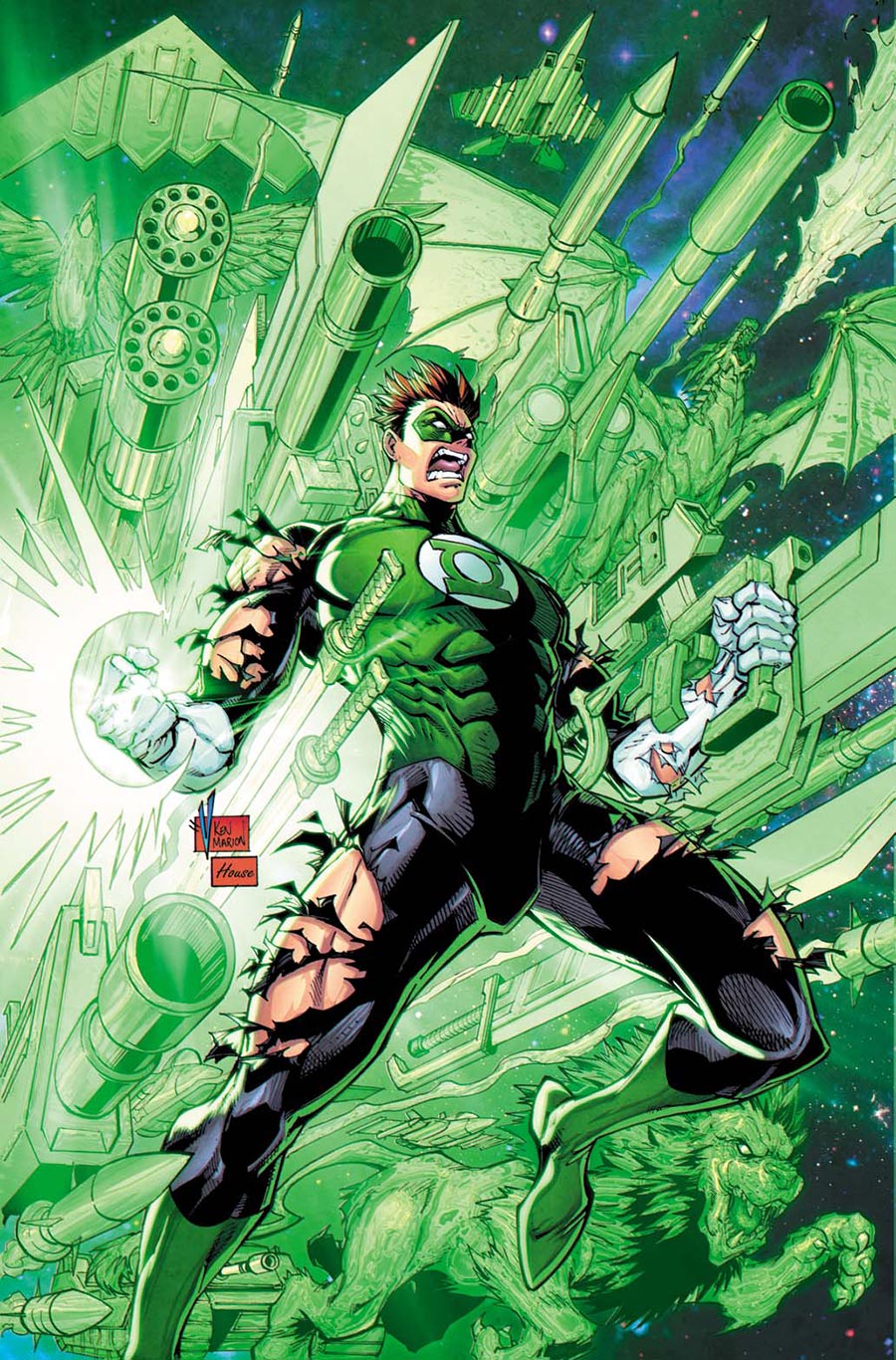 Green Lantern Vol 8 #24 Cover C Variant V Ken Marion Card Stock Cover (DC All In)