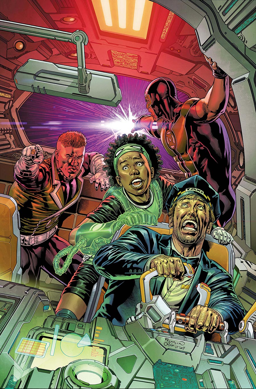 Green Lantern Corps Vol 4 #5 Cover A Regular Fernando Pasarin & Oclair Albert Cover (DC All In)