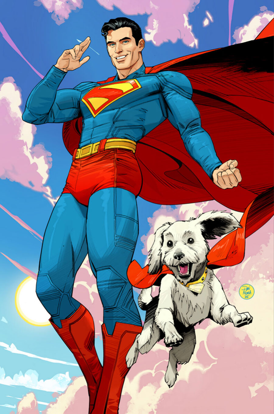 Krypto The Last Dog Of Krypton #1 Cover C Variant Dan Mora Superman Movie Card Stock Cover (DC All In)