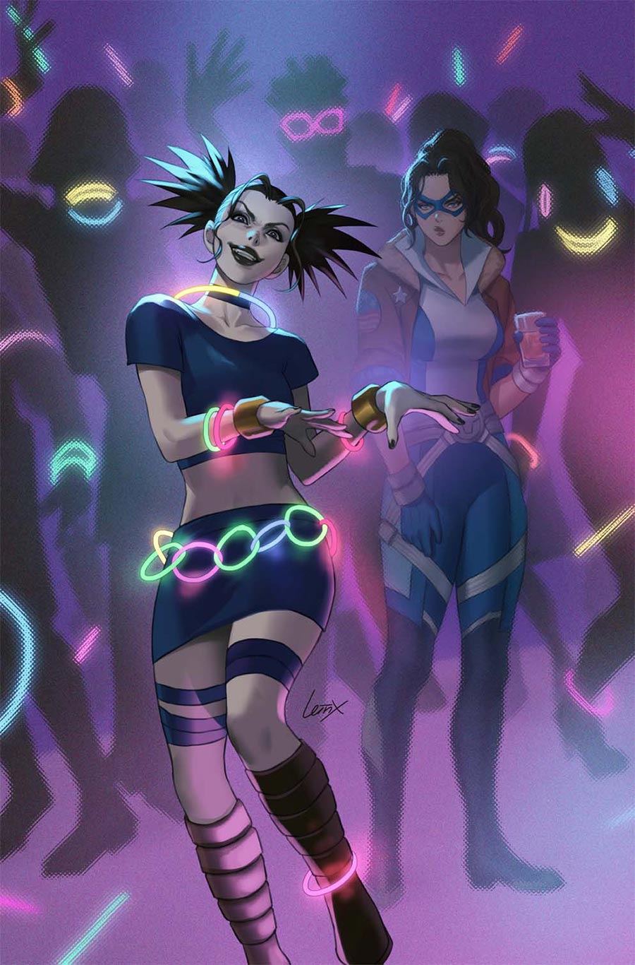 Secret Six Vol 5 #4 Cover B Variant Lesley Leirix Li Card Stock Cover (DC All In)