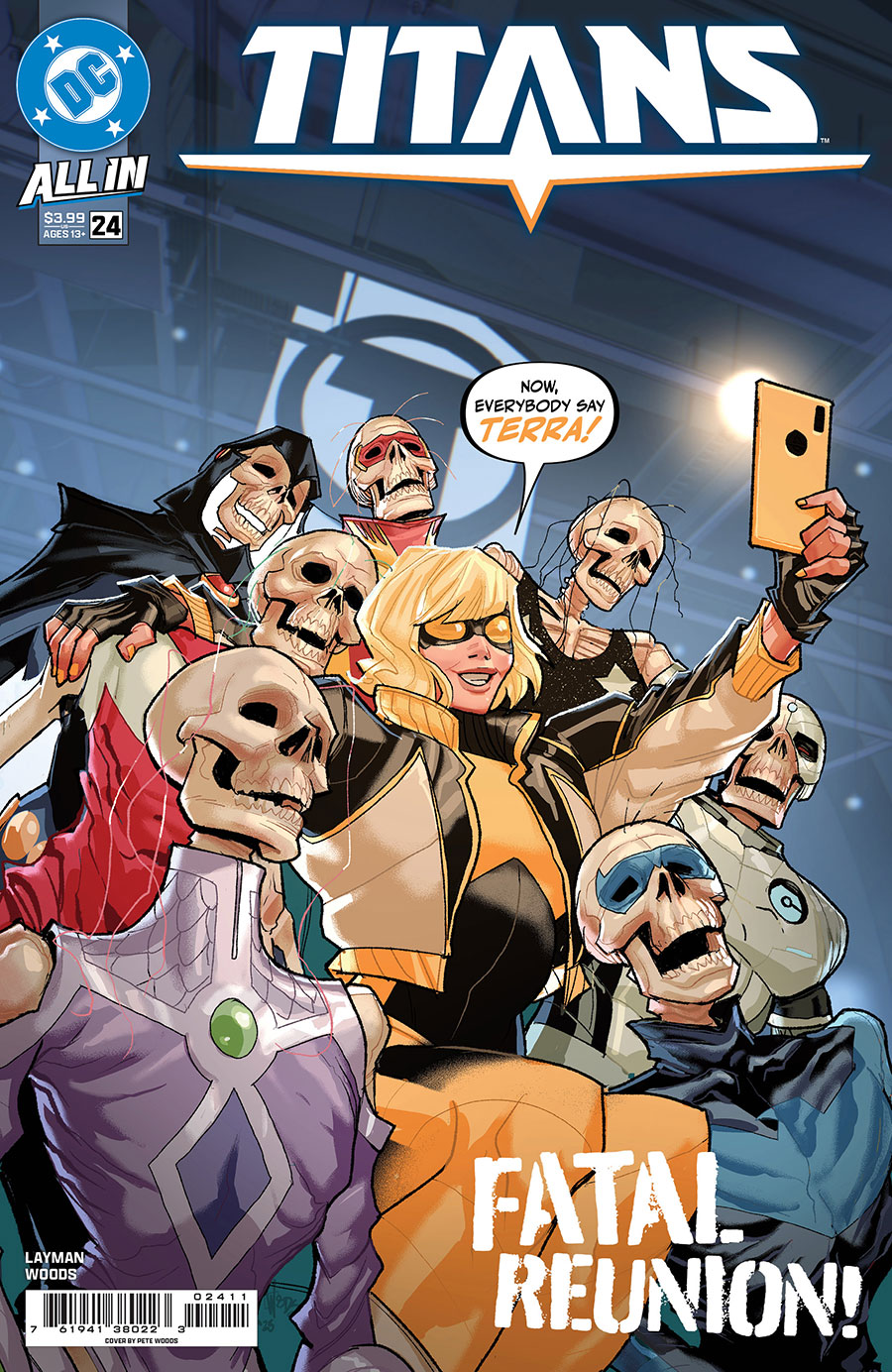 Titans Vol 4 #24 Cover A Regular Pete Woods Cover (DC All In)