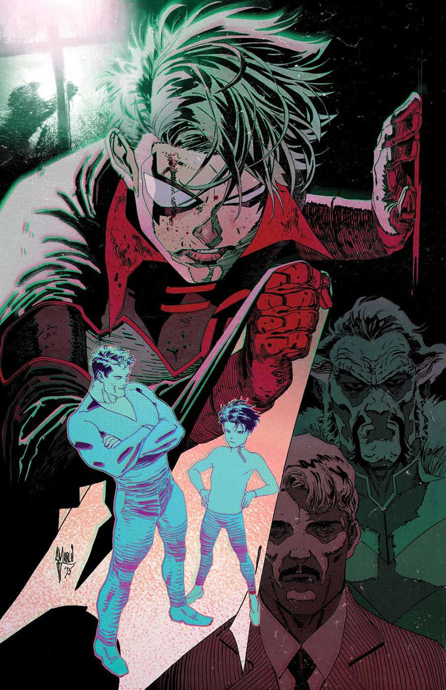 Batman And Robin Vol 3 #22 Cover C Variant Guillem March Card Stock Cover (DC All In)
