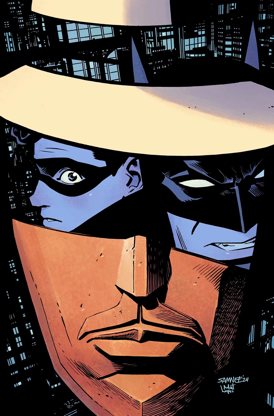 Batman And Robin Year One #8 Cover A Regular Chris Samnee Cover