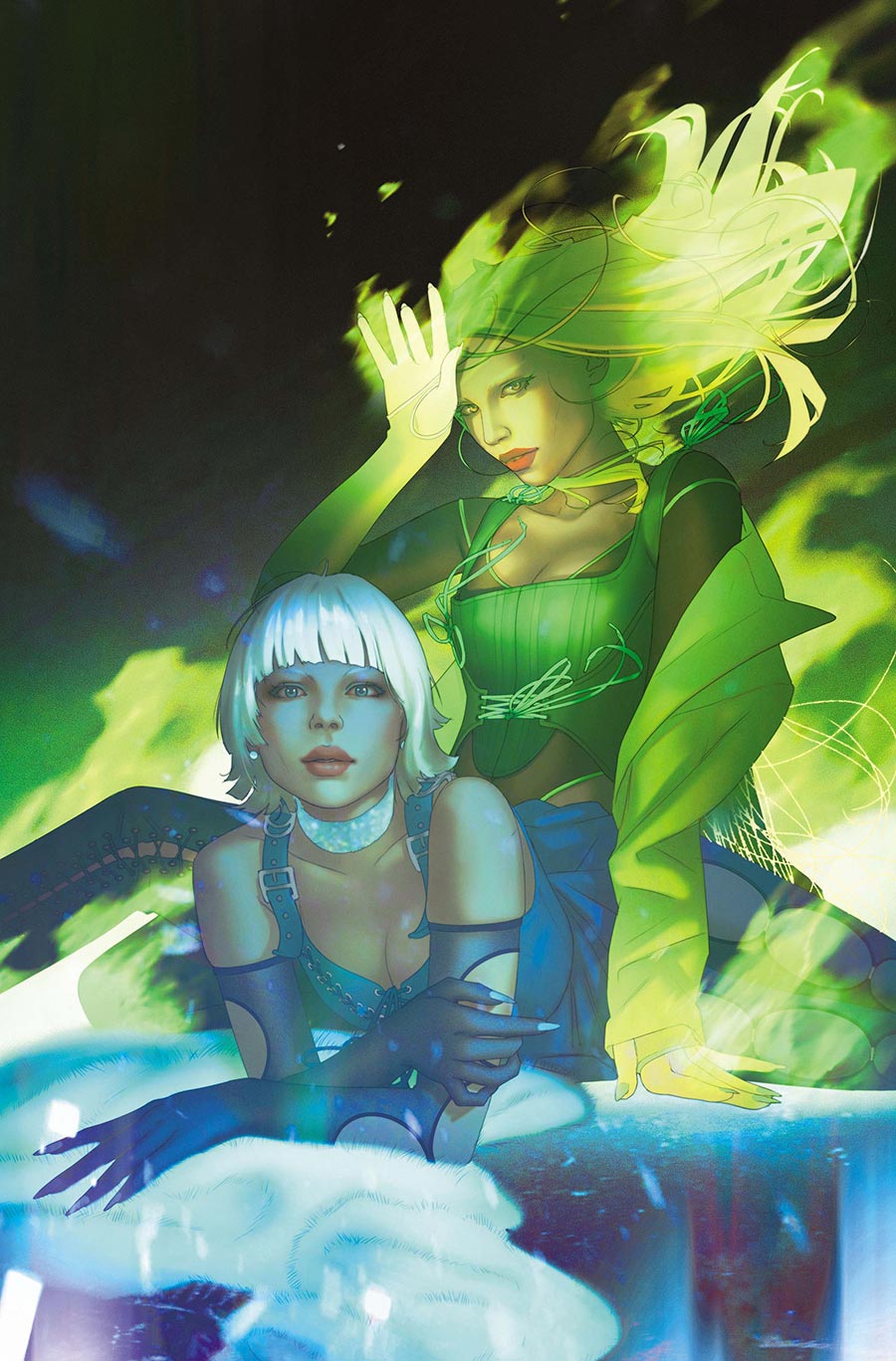 Fire & Ice When Hell Freezes Over #3 Cover B Variant W Scott Forbes Card Stock Cover (DC All In)