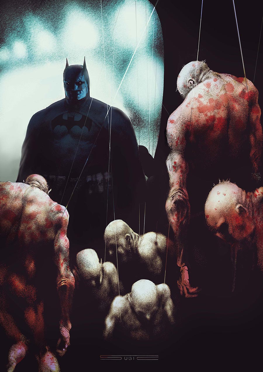 Batman Dark Patterns #7 Cover B Variant Stevan Subic Card Stock Cover (DC All In)