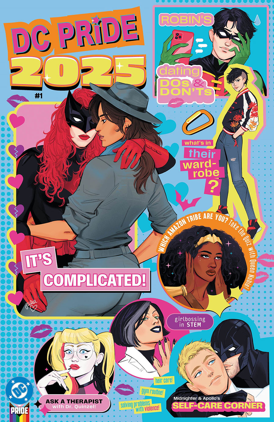 DC Pride 2025 #1 (One Shot) Cover C Variant Julia Reck Cover (DC All In)