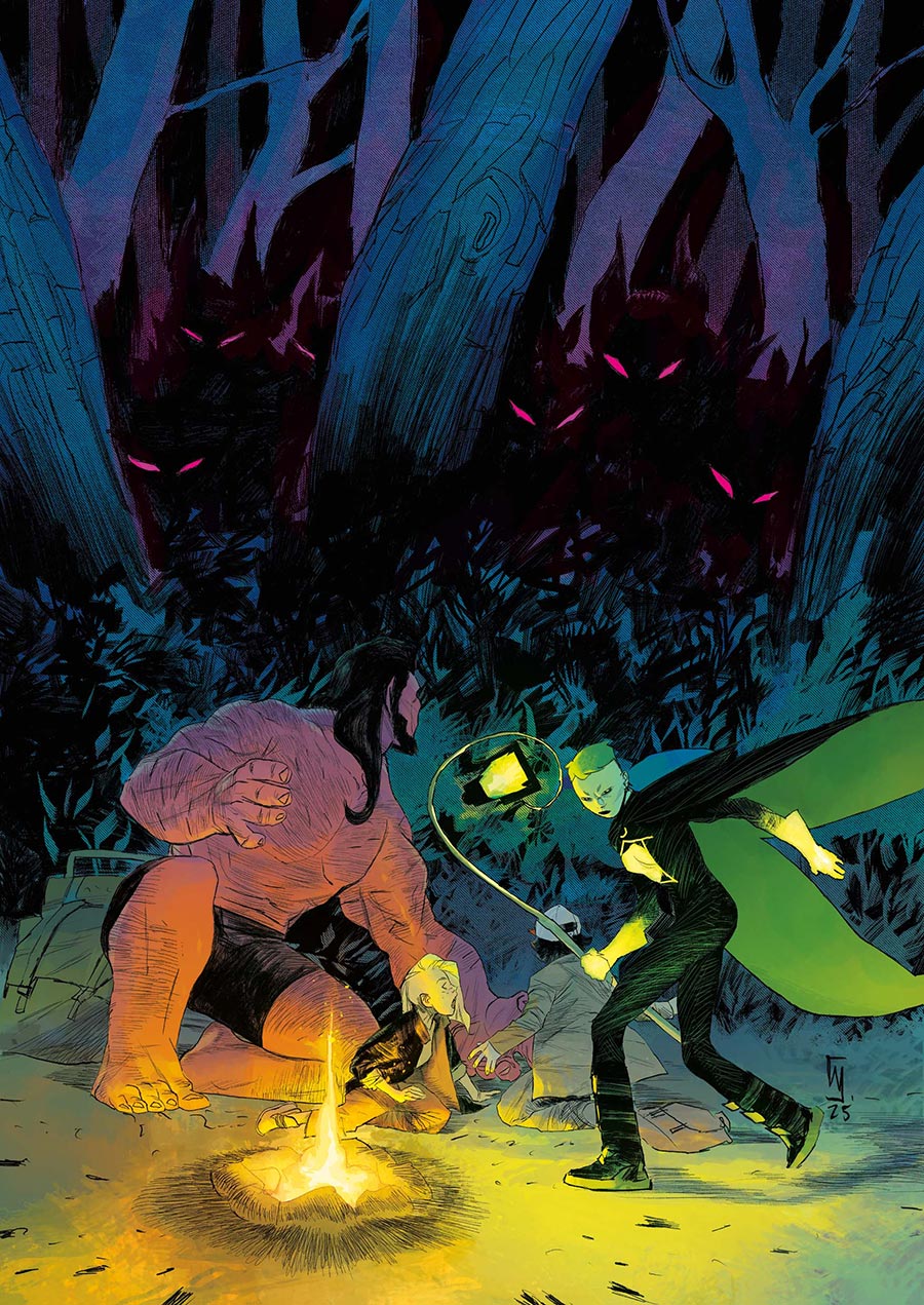 Green Lantern Dark #5 Cover A Regular Werther Dell Edera Cover