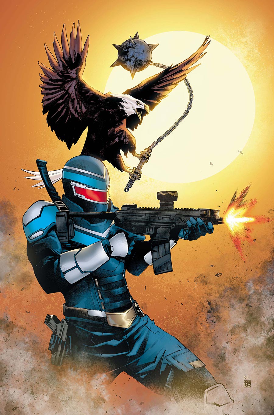 Peacemaker Presents The Vigilante Eagly Double Feature #4 Cover C Variant Rafael De Latorre Card Stock Cover