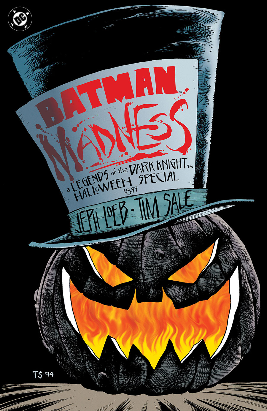 Batman Madness A Legends Of The Dark Knight Halloween Special Facsimile Edition #1 Cover B Variant Tim Sale Foil Cover