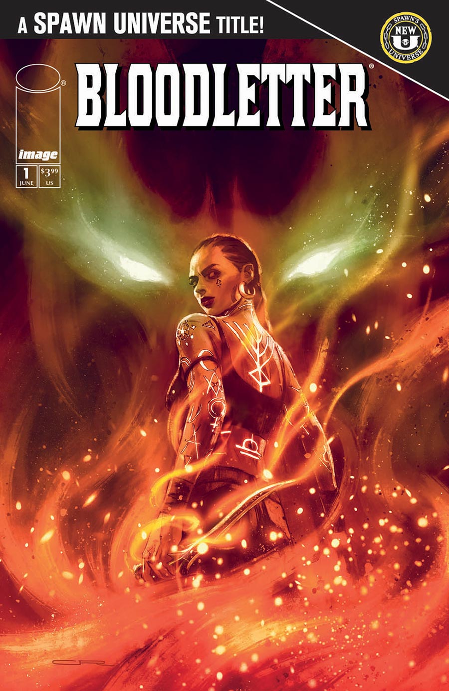 Bloodletter #1 Cover A Regular Christian Rosado Cover (Spawn Universe)