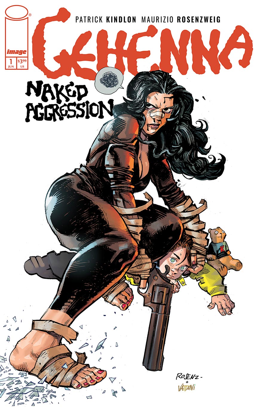 Gehenna Naked Aggression #1 Cover A Regular Maurizio Rosenzweig Cover