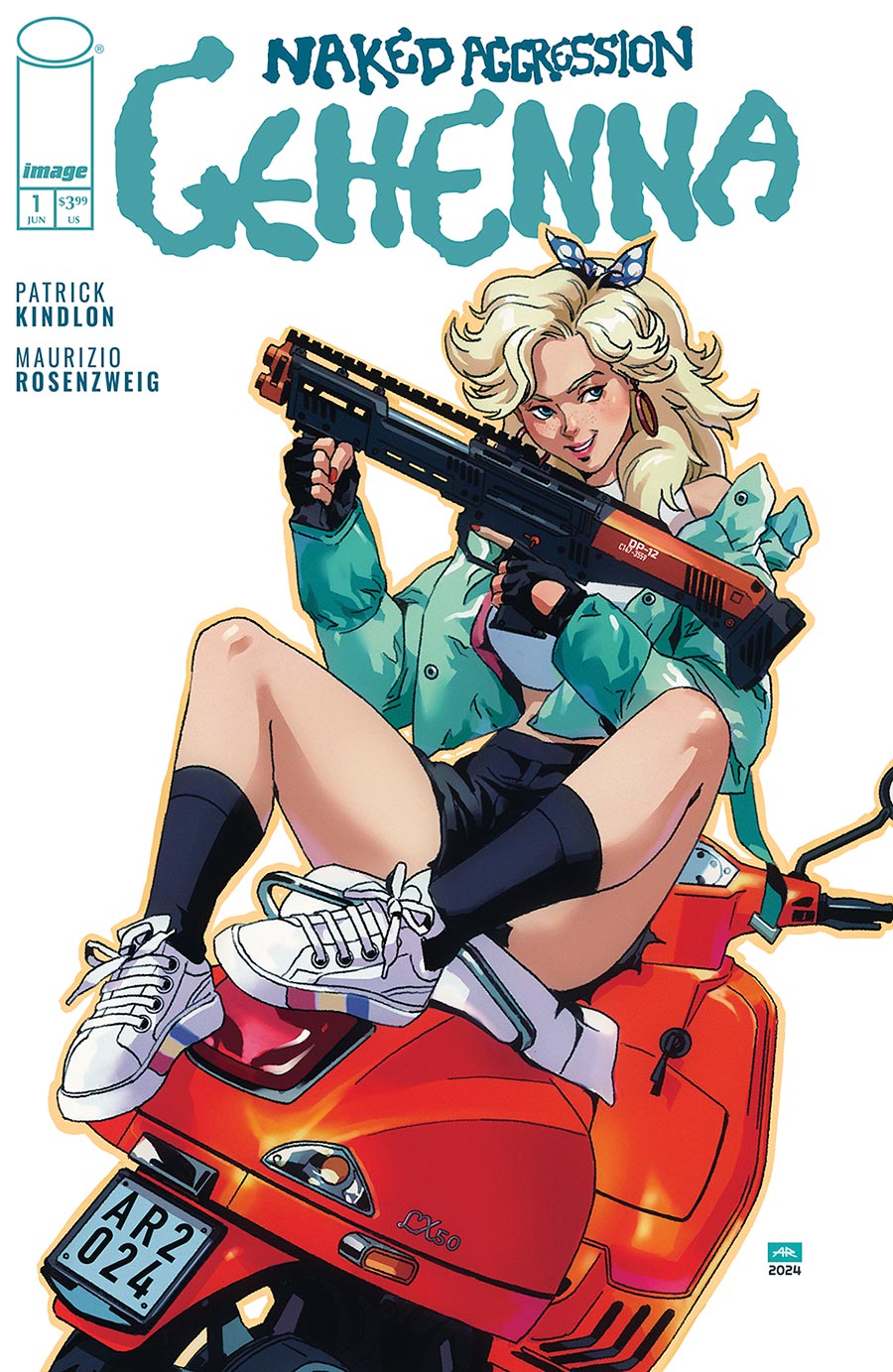 Gehenna Naked Aggression #1 Cover B Variant Anand Ramcheron Cover
