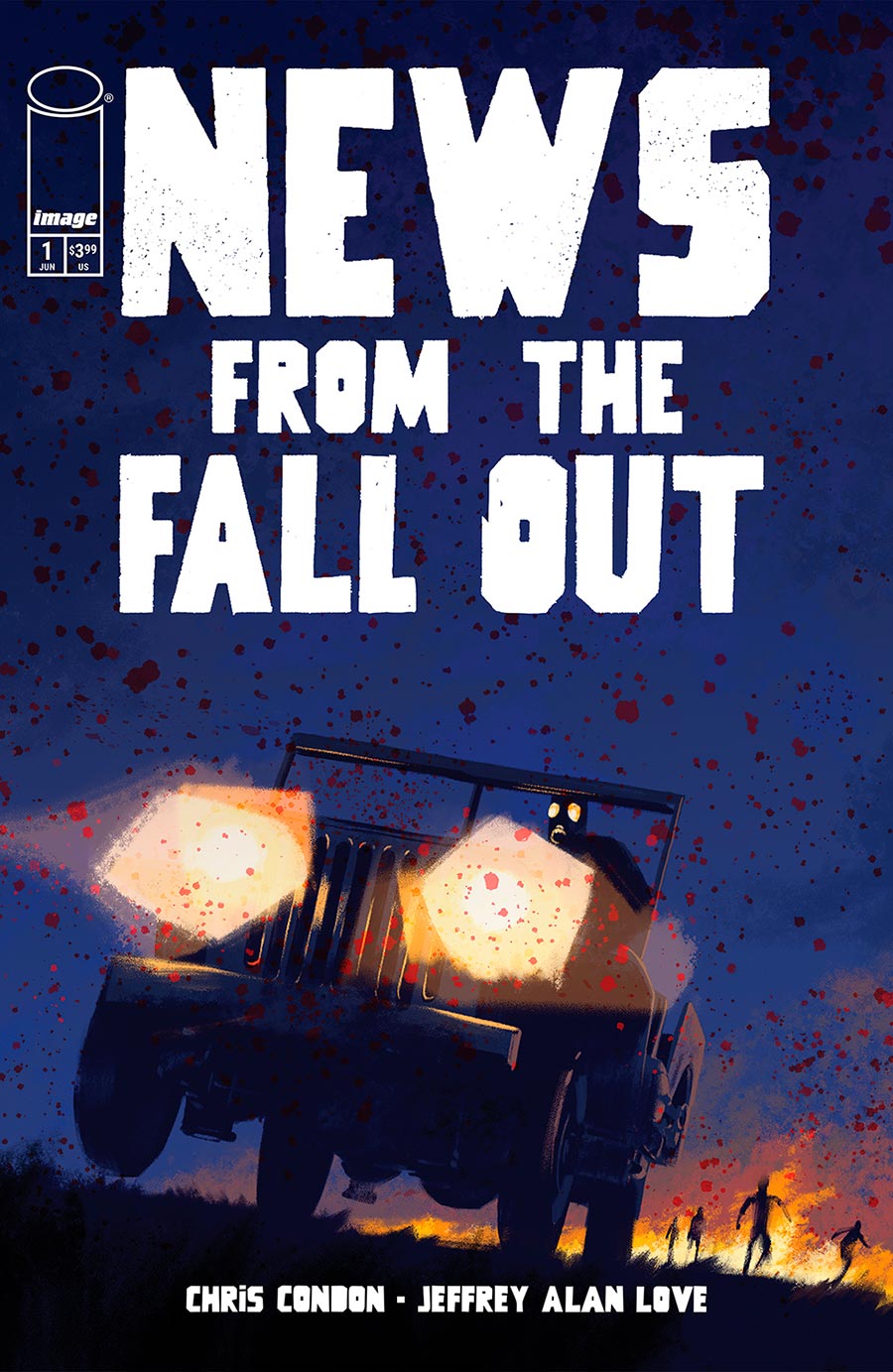 News From The Fallout #1 Cover B Variant Jacob Phillips Cover