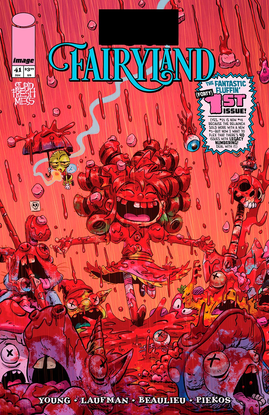 I Hate Fairyland Vol 2 #41 Cover B Variant Derek Laufman & Jean-Francois Beaulieu F**k (Uncensored) Fairyland Cover