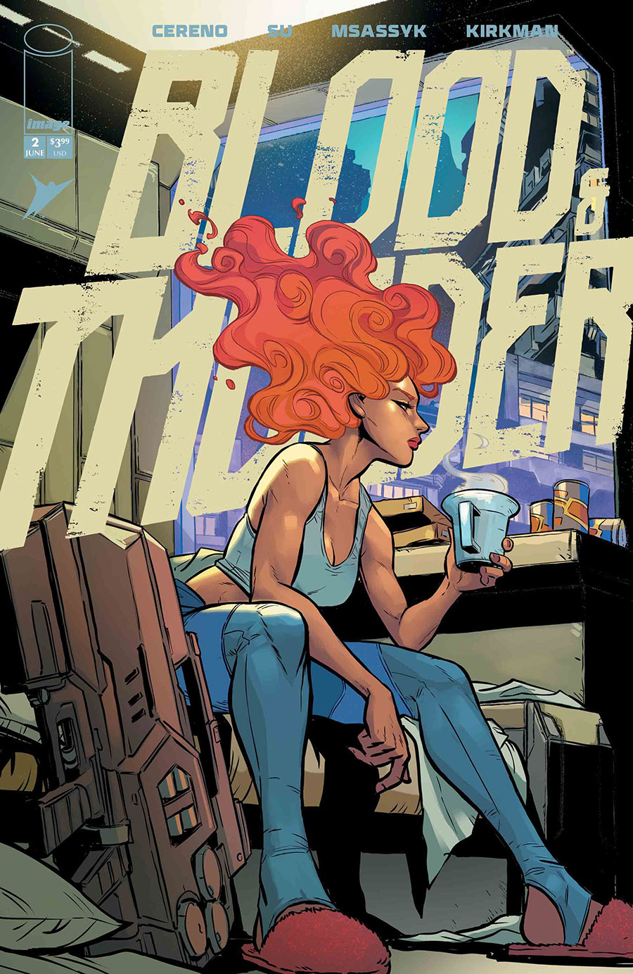 Blood & Thunder #2 Cover C Incentive Andie Tong & Rex Lokus Variant Cover