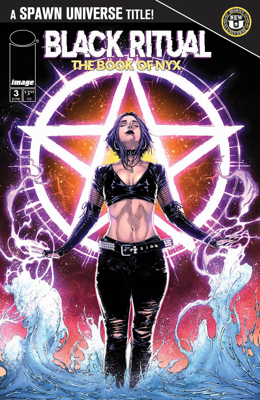 Black Ritual The Book Of Nyx #3 Cover B Variant Raymond Gay Cover (Spawn Universe)