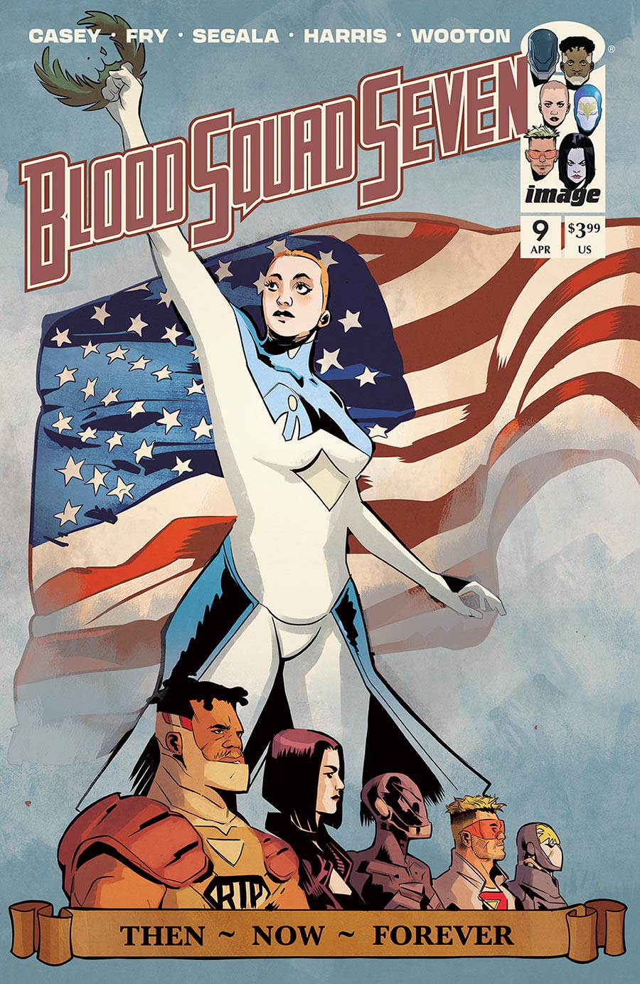 Blood Squad Seven #9 Cover A Regular Paul Fry Cover