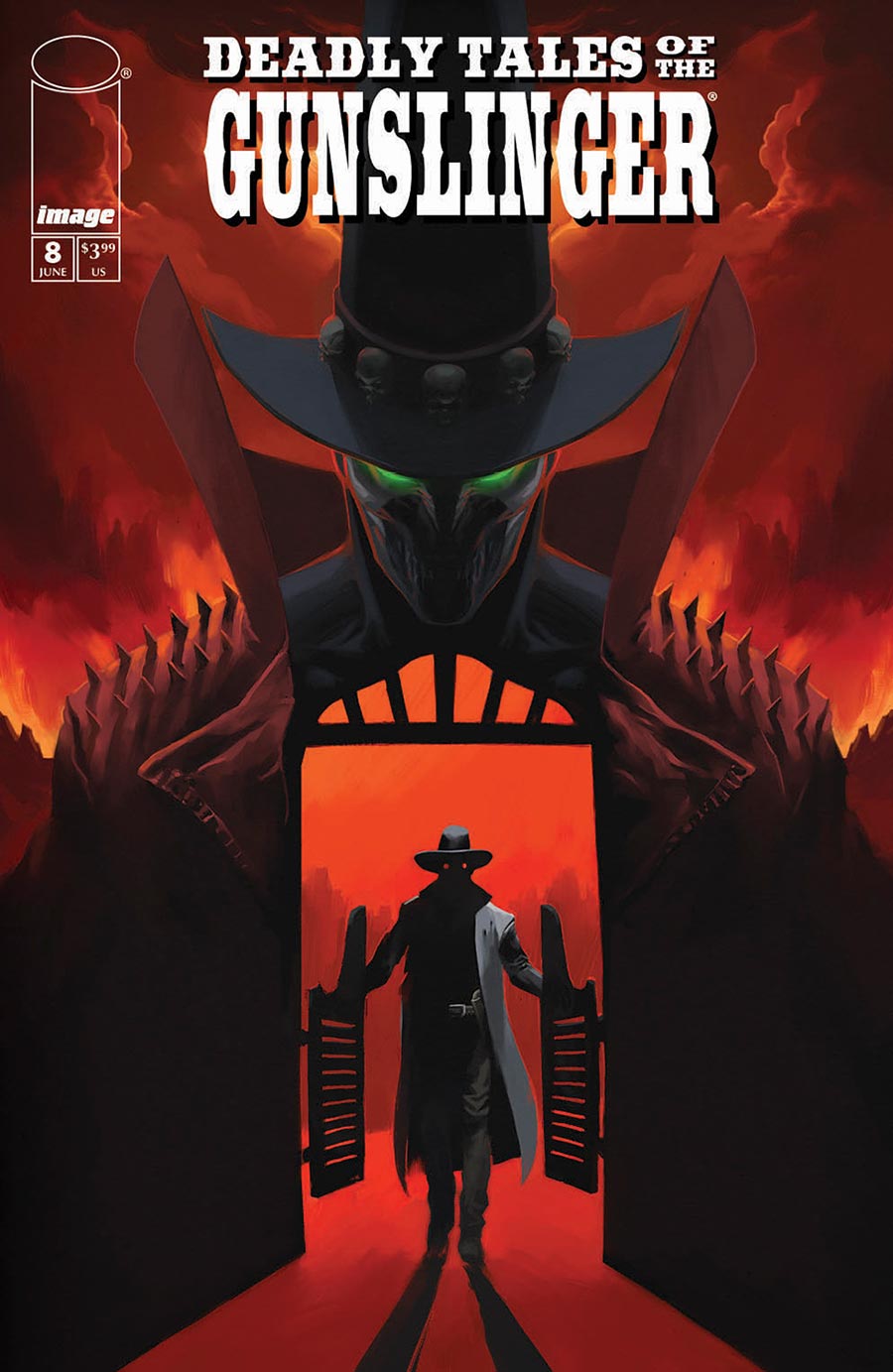 Deadly Tales Of The Gunslinger Spawn #8 Cover B Variant Thaddeus Robeck Cover