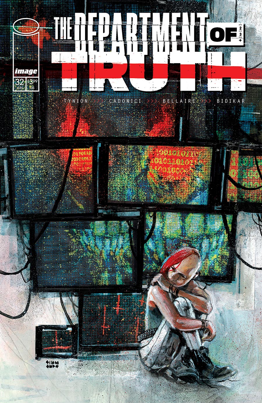 Department Of Truth #32 Cover A Regular Martin Simmonds Cover