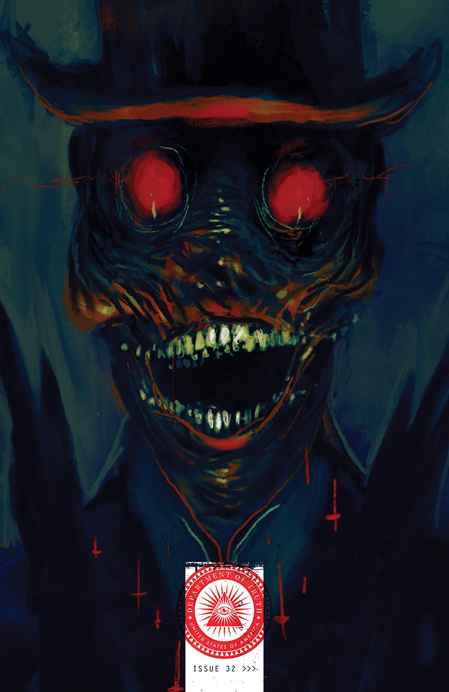 Department Of Truth #32 Cover C Incentive Trevor Henderson Variant Cover