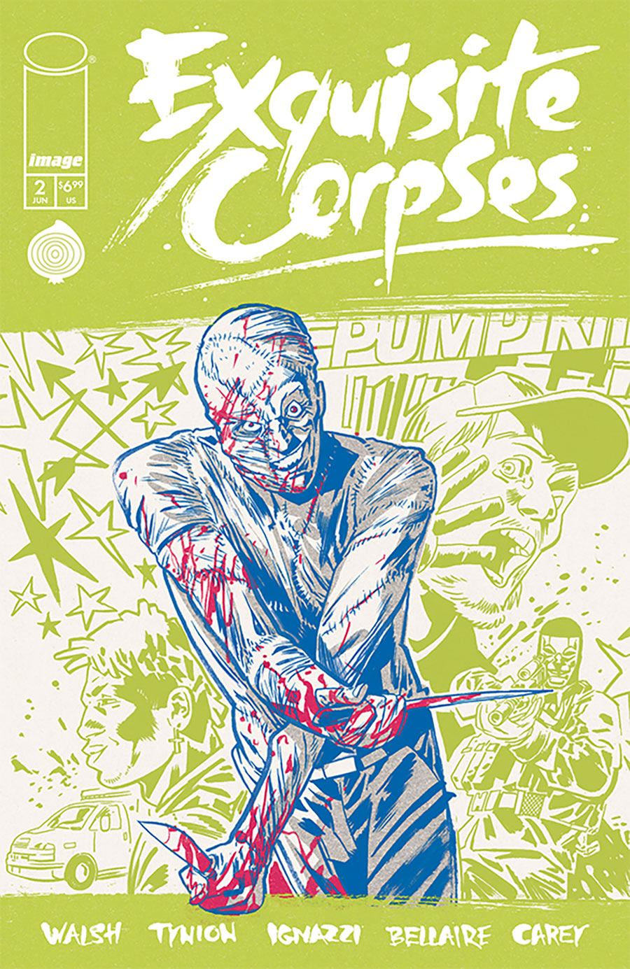 Exquisite Corpses #2 Cover C Variant Michael Walsh Polybagged Trading Card Cover With Polybag