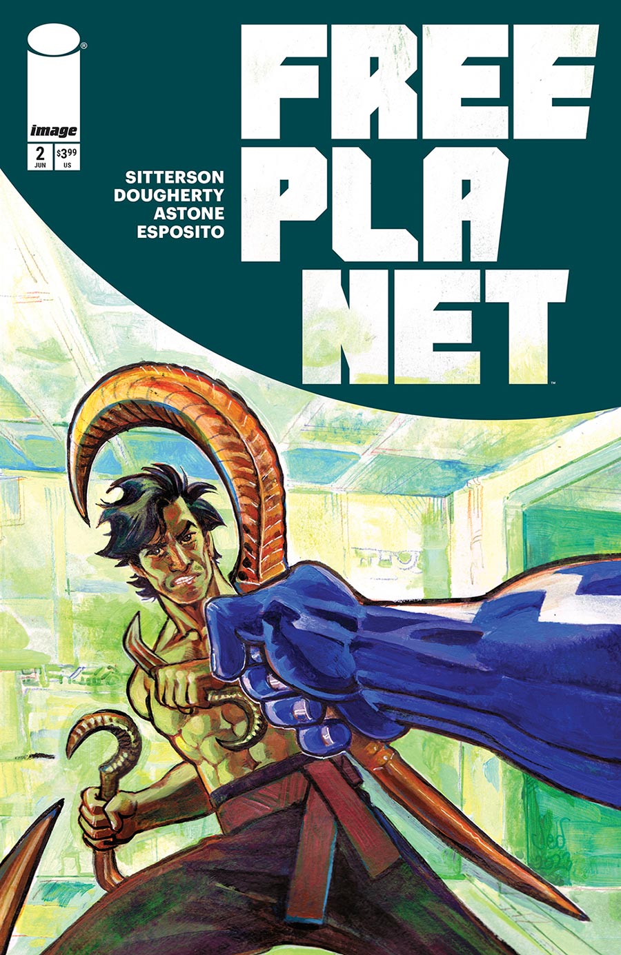 Free Planet #2 Cover A Regular Jed Dougherty Cover