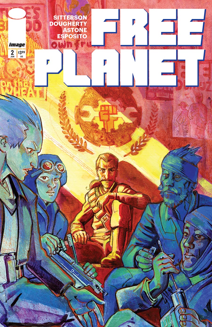 Free Planet #2 Cover B Variant Jed Dougherty Cover